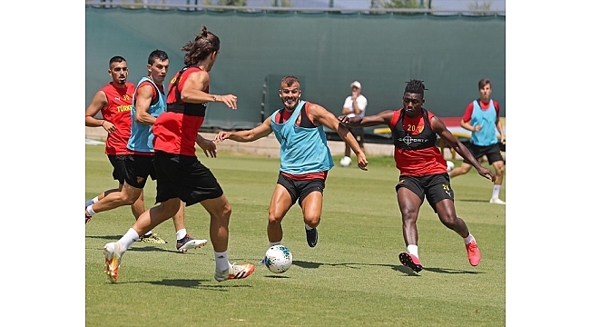Göztepe, Galatasaray maçı hazırlıklarına devam etti