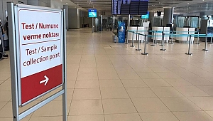 İstanbul Havalimanı'nda Kovid-19 Test Merkezi kuruldu