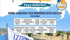 İZDENİZ’de yaz seferleri başlıyor