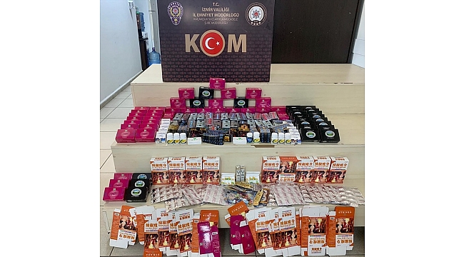 İzmir'de kaçakçılık operasyonu