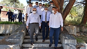 Köşger, ilçelerdeki projeleri inceledi