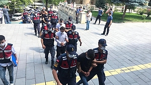 Kütahya'da uyuşturucu operasyonunda 9 şüpheli yakalandı