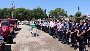 Manisa'da gölette boğulan itfaiye eri toprağa verildi