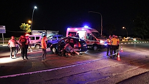 Manisa'da trafik kazası: 1 ölü, 3 yaralı