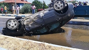 Manisa'da trafik kazası: 1 yaralı