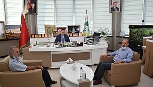 Mesk Gb.Başkanlığı Bağlar Belediyesini Ziyaret Etti