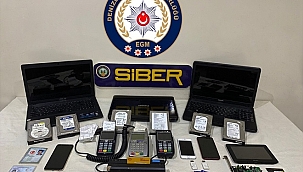 Sahte pos cihazıyla dolandırıcılık operasyonunda 5 kişi tutuklandı