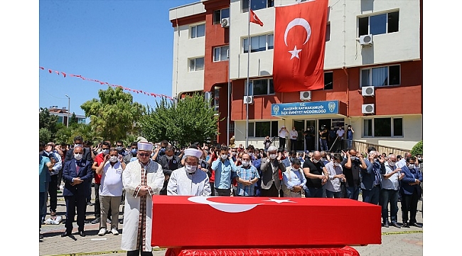 Şehit polis memuru Bayram , son yolculuğuna uğurlandı