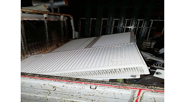 Simav'da hurda hırsızlığı operasyonu: 5 gözaltı