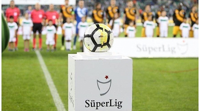Süper Lig'in 33. hafta maç programında değişiklik