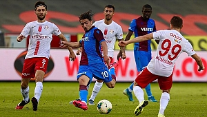 Trabzonspor liderlik yarışında yara aldı