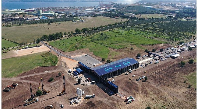 'Türkiye'nin Otomobili'nin üretileceği alan havadan görüntülendi