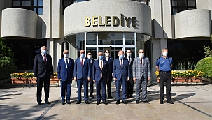 Vali Karadeniz’den Başkan Kayda’ya İade-İ Ziyaret