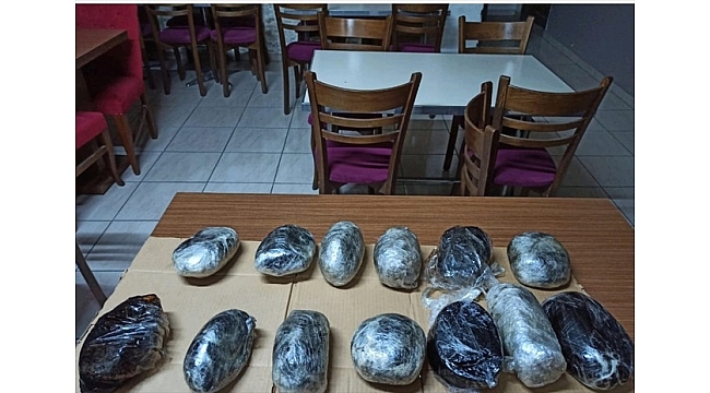 12 kilo 800 gram afyon sakızı ele geçirildi