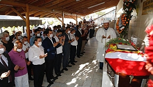Aksan’a Konak Belediyesi’nde son veda