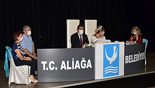 Aliağa'da 7 ayda 265 çift nikah masasına oturdu