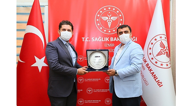 ASKON İzmir’den Sağlık İl Müdürüne Teşekkür Ziyareti