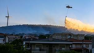 Çeşme'de Orman Yangını