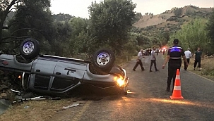 Ciple çarpışan motosikletin sürücüsü ağır yaralandı