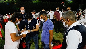 Gözlemci polisler düğünlerde Kovid-19 nöbetine devam ediyor