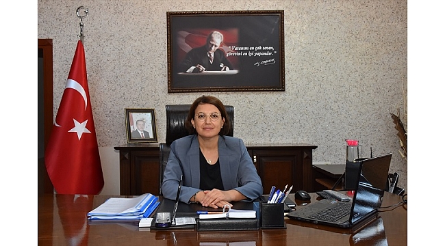 İncirliova'nın ilk kadın kaymakamı göreve başladı