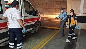 Karantina süresi dolmadan evdende kaçtı