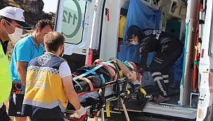 Manisa'daki motosiklet kazasında 1 kişi yaralandı