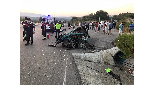 Muğla'da otomobil devrildi: 3 ölü