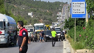 Otomobille LPG tankeri çarpıştı 3 kişi yaralandı