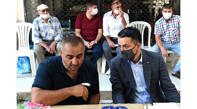 Pakdemirli'den AK Parti Kiraz ilçe başkanına taziye ziyareti