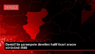 Şarampole devrilen aracın sürücüsü öldü