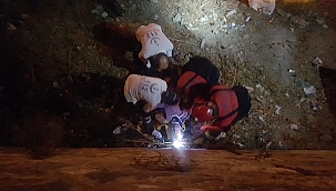 Söke Çayı'na düşen kişiyi itfaiye kurtardı