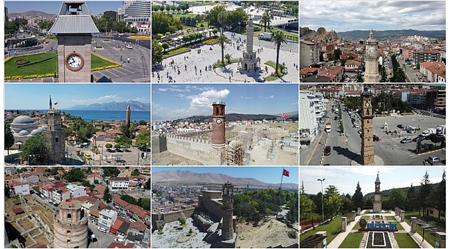 Zamanın tanığı saat kuleleri