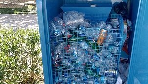 Atık pet şişeler mama olmaya devam ediyor