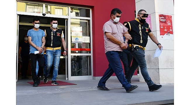Baba ve 2 oğlu tutuklandı