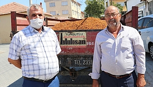Çalınan 3 ton kuru üzüm, sahibine teslim edildi