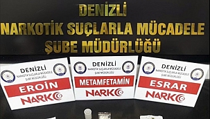 Denizli'de uyuşturucu operasyonunda 10 zanlı tutuklandı