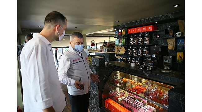 İzmir'de gıda işletmelerine Kovid-19 denetimi