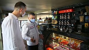 İzmir'de gıda işletmelerine Kovid-19 denetimi