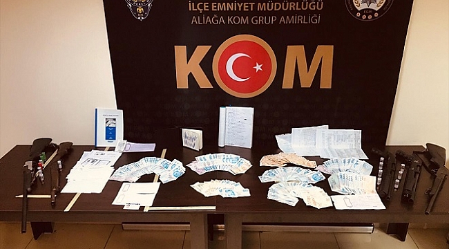İzmir'de helikopter destekli tefeci operasyonu: 15 gözaltı