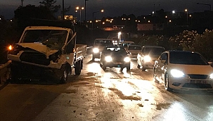 İzmir'de trafik kazası 1 ölü
