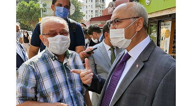 İzmir Valisi Köşger, Kovid-19 denetimine katıldı