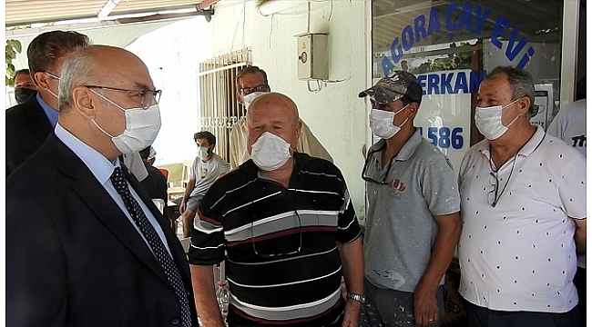 İzmir Valisi Köşger, Urla ilçesini ziyaret etti