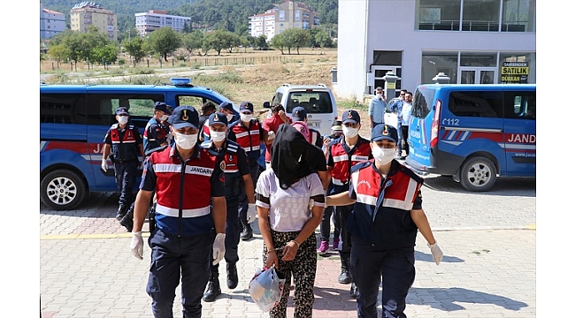 Kara yolunda "gasp tuzağı" kuran 6 kişi tutuklandı
