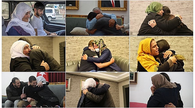 Kararlı mücadeleleriyle evlatlarını terörün pençesinden kopardılar