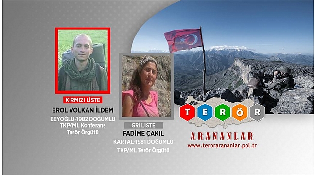 Kırmızı ve Gri Kategori'den iki terörist etkisiz hale getirildi