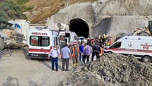 Kop Dağı Tüneli inşaatında patlama: 11 yaralı