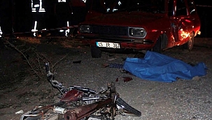 Manisa'da otomobil ile motosiklet çarpıştı: 1 ölü