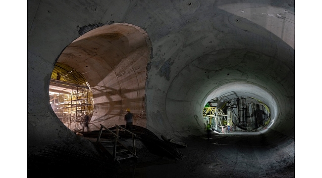 Metro tüneli Narlıdere İstasyonu ile buluştu