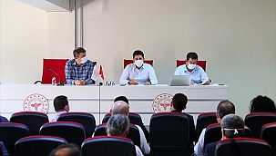 Öztop, kamu hastanelerinin başhekimleriyle bir araya geldi